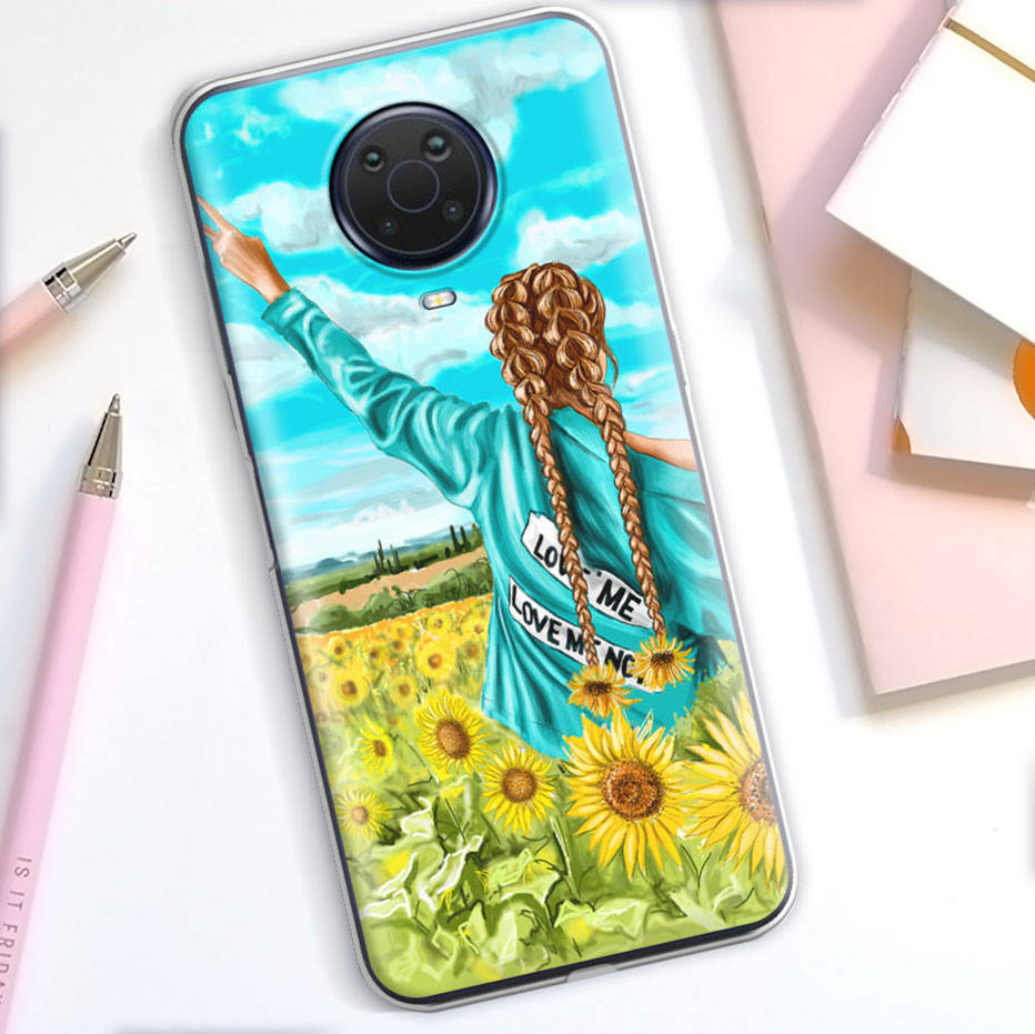 

Чехол для Nokia G20 с принтом Love Me, Love Me Not, Прозрачный