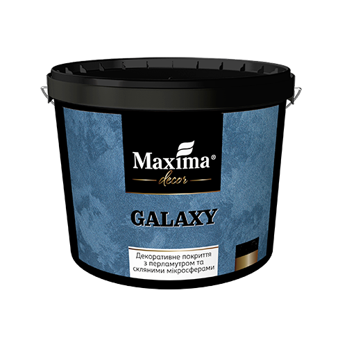 

Декоративное покрытие с перламутром и стеклянными микросферами Galaxy Maxima Decor - 5 кг