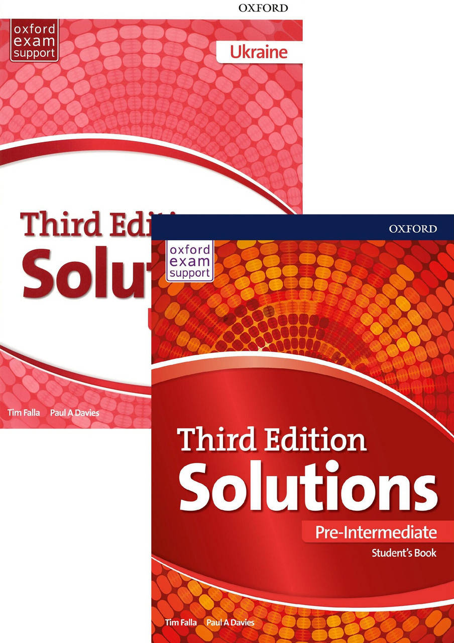 

Solutions Pre-Intermediate Комплект (3rd edition)