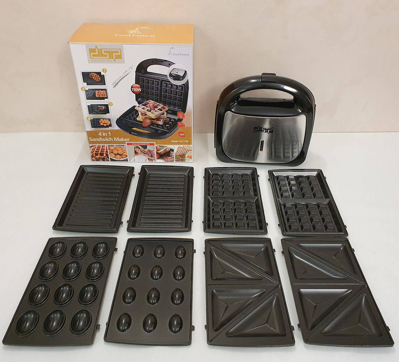 

Мультимейкер 4 в 1 мультипекарь Dsp KC 1164