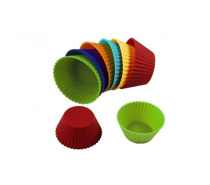 

Формы для кекса силиконовые KAISER, 6 шт, формы для маффинов, Разные цвета