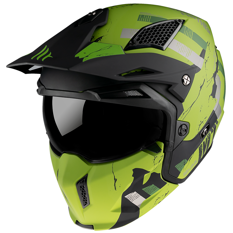 

MT Streetfighter SV Skull 2020 matt green, Зелёный