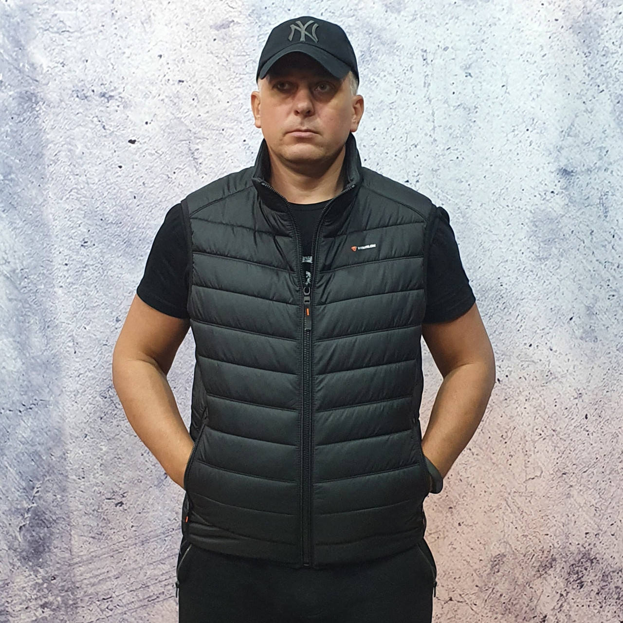 

Жилет мужской стеганый. Vavalon 02G. Жилетка мужская. Жилет мужской большого размера.