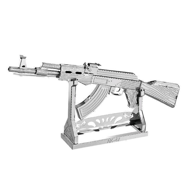 

Металлический 3D-пазл Автомат АК-47