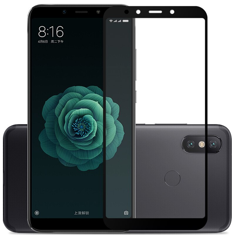 

Защитное стекло (защита) Full Glue для Xiaomi Mi A2 | Mi6x (черный цвет)