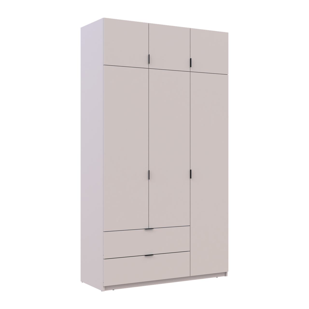 Розпашна Шафа для одягу Doros Лукас Кашемір 3ДСП 135х50х240 (80737802) 3