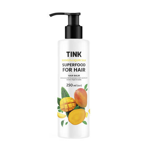

Бальзам для поврежденных волос Tink Hair Balm Манго-Жидкий шелк 250 мл (18176Qu)