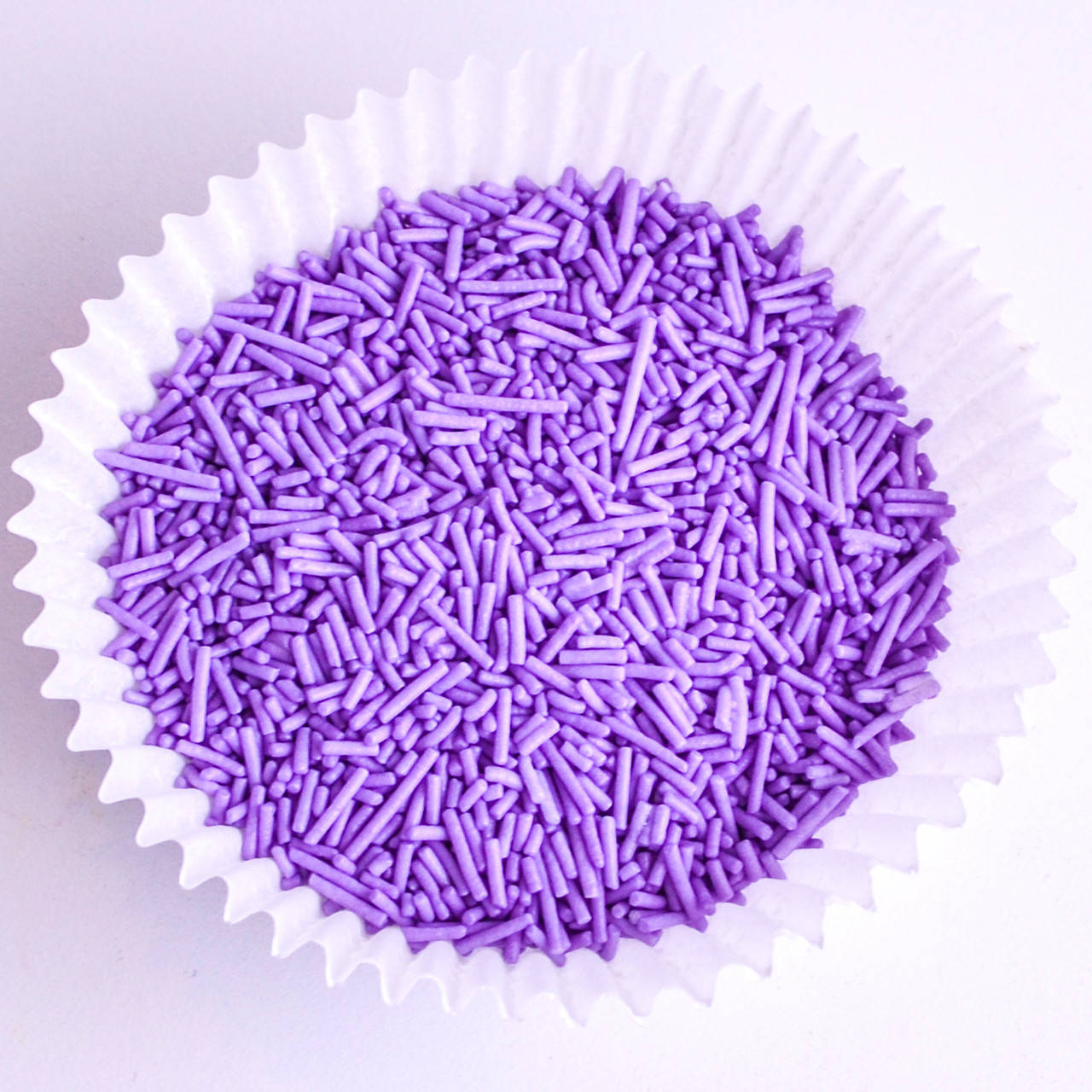 

Посыпка кондитерская Вермишель светло-сиреневая 50 гр Украса