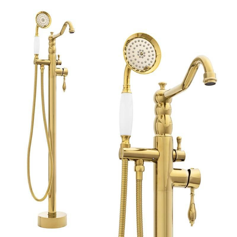 

Отдельно стоящий смеситель для ванны для вертикального, напольного душа - Yoka CASSA