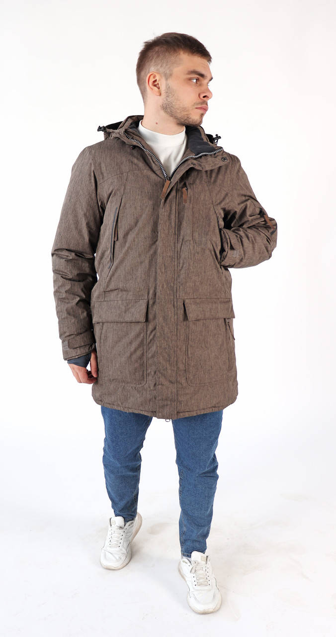 

Мужская зимняя куртка парка оригинальная Snow headquarter термокуртка горнолыжная теплая на зиму