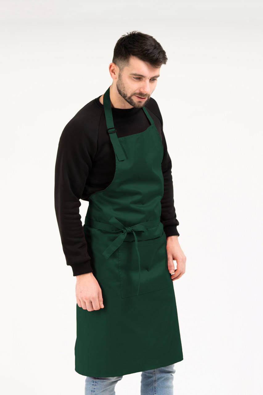 

Фартук Latte Удлиненный Зеленый, Черный