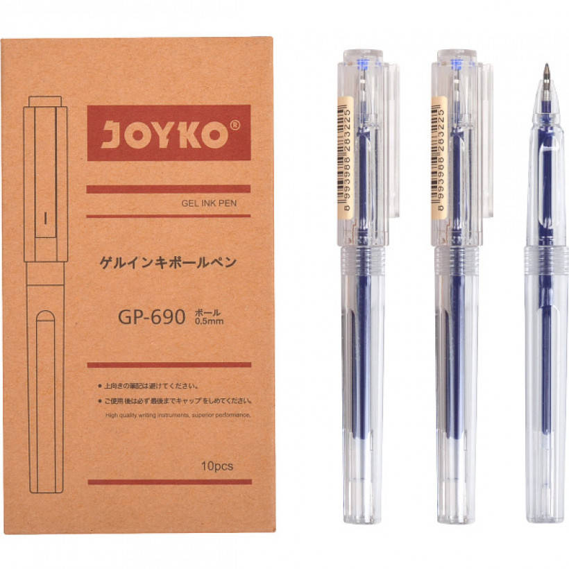 

Ручка гелевая GP-690 JOYKO 10 штук, синяя
