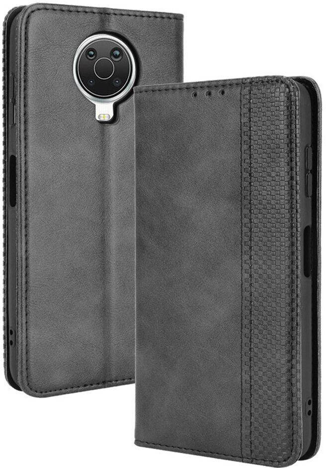 

Чехол книжка RetroLine Nokia G10 Черный