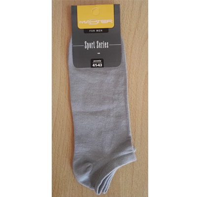 

Шкарпетки чоловічі спорт короткі арт.329 в різних кольорах світло сірий, 41-43