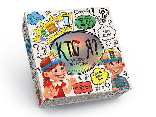 

Игра настольная Danko toys КТО Я малая (Рус) (HIM-02-01)