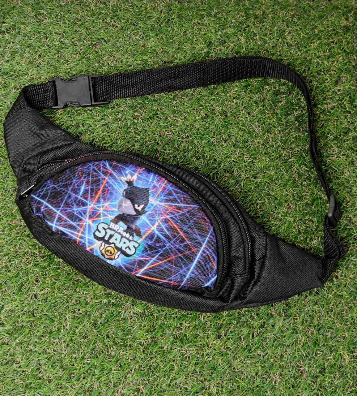 

Бананка бравл старс / сумка на пояс бравл старс / сумка бравл старс / детская бананка бравл старс, Черный