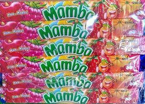 

ЖЕВАТЕЛЬНЫЕ КОНФЕТЫ MAMBA, 4*26.5г лимон, апельсин, клубника, малина