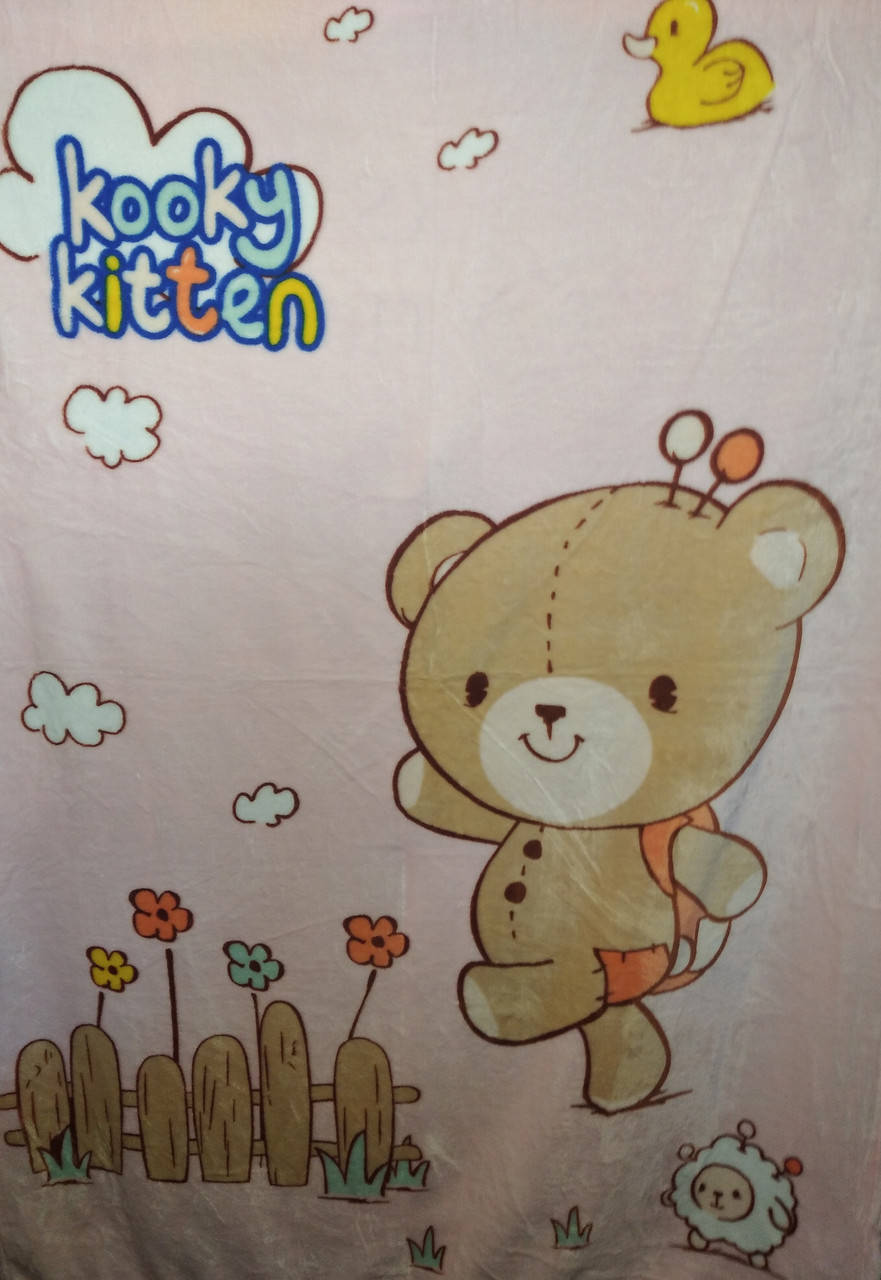 

Дитячі велюрові пледики 1.10/1.40, Разные цвета