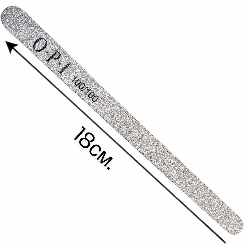 

Пилочка для ногтей OPI "Капля", тонкая/овальная 100/100 грит.