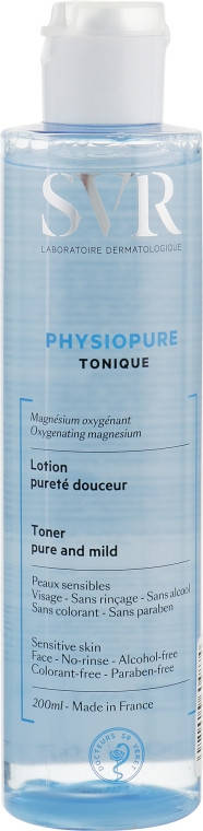 

Тоник СВР Физиопью лосьон SVR Physiopure Toner Tonique Lotion Purete Douceur 200мл