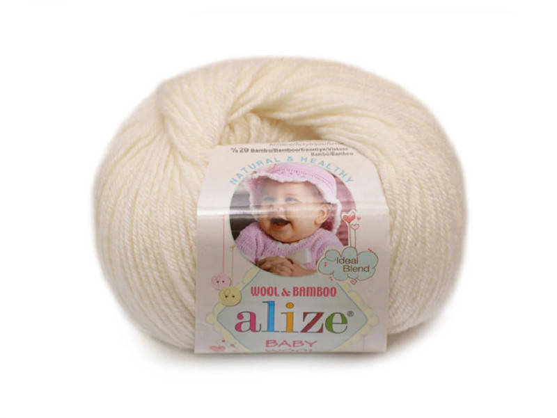 

Alize Baby Wool, Молочный №62