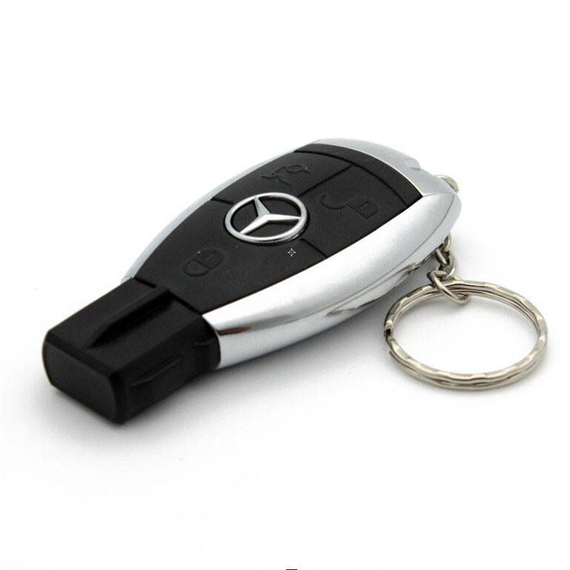 

USB флешка в виде ключа Mercedes Мерседес 16GB, Черный