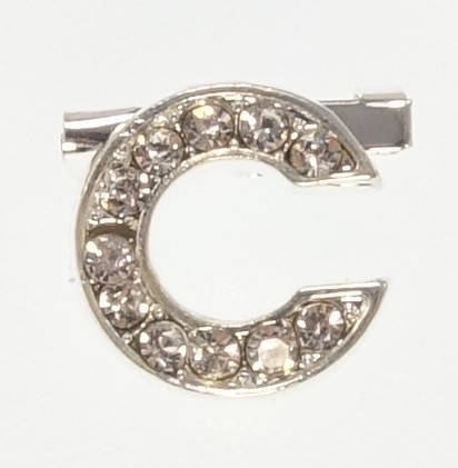 

Брошь "Буква С с стразами"