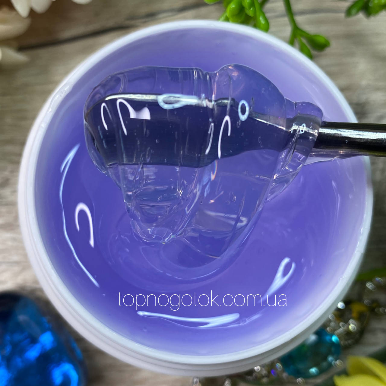 

Гель для нарощування та зміцнення нігтів Clear Violet 30