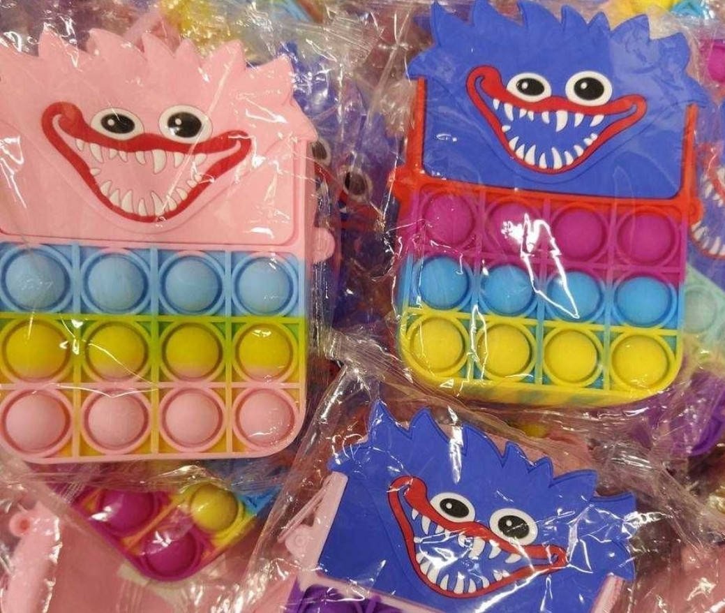 

Сумка Хаги Ваги поп ит силиконовая сумка Киси Миси