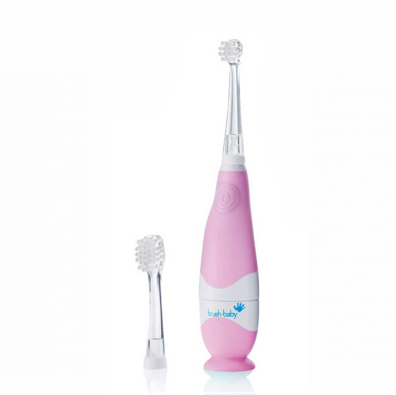 

Электрическая звуковая зубная щетка Brush Baby BabySonic (от 0 до 3 лет) розовая