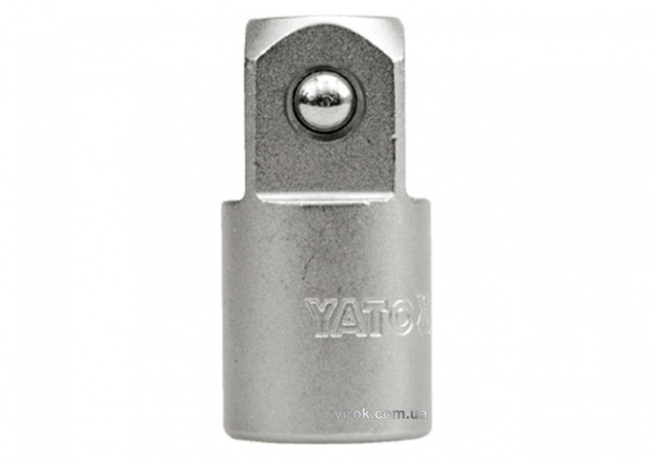 

Переходник YATO 1/2"(F) - 3/4"(М) 48 мм YT-1356