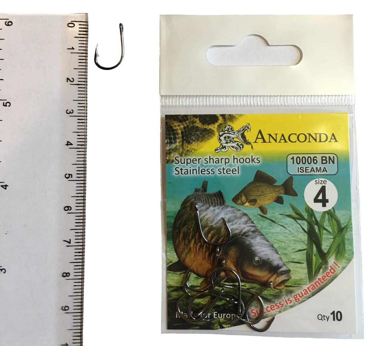 

Рыболовные крючки Anaconda 4