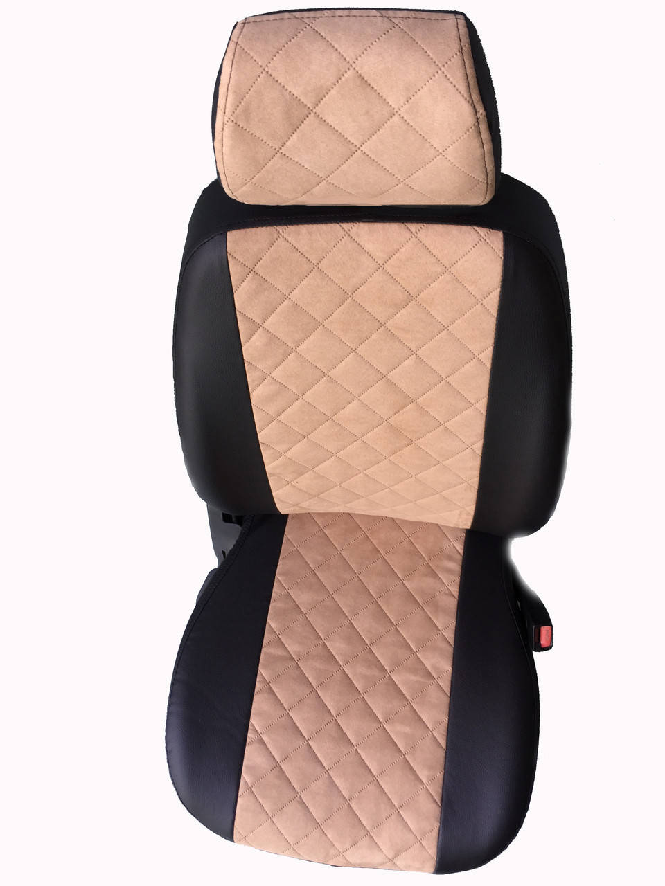 

Чехлы на сиденья Фольксваген Гольф 2 (Volkswagen Golf 2) (универсальные, экокожа+Алькантара, с отдельным Черно-бежевый