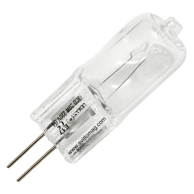 

Лампа кварцевая галогенная 220v 20w Lemanso G4