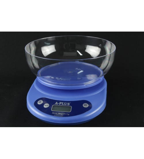 

Весы кухонные с чашей A-Plus AP-1656 3 кг