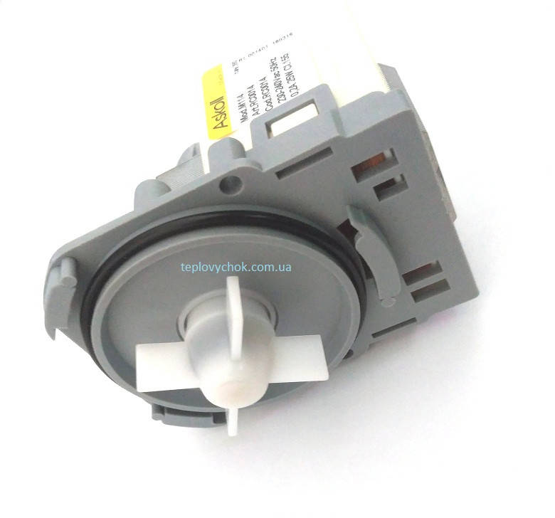 

Насос ASKOLL M114 на три зажими для пральних машин Zanussi, Bosch, Siemens Electrolux