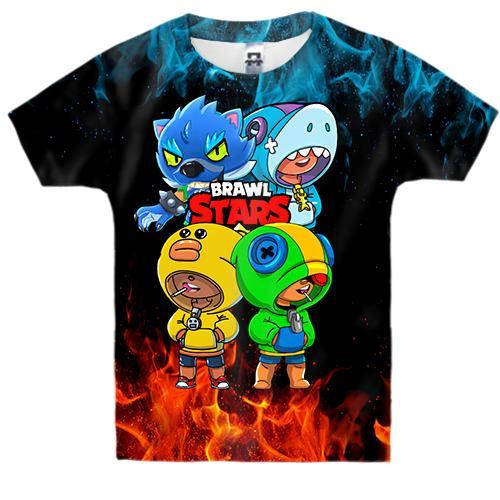 

Детская 3D футболка Brawl Stars Leon Quattro