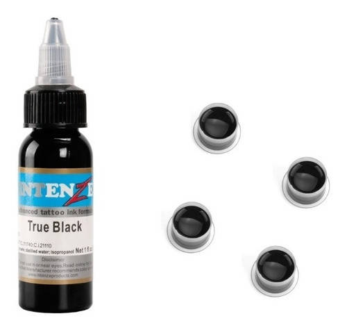 

Тату краска Intenze True Black 30ml