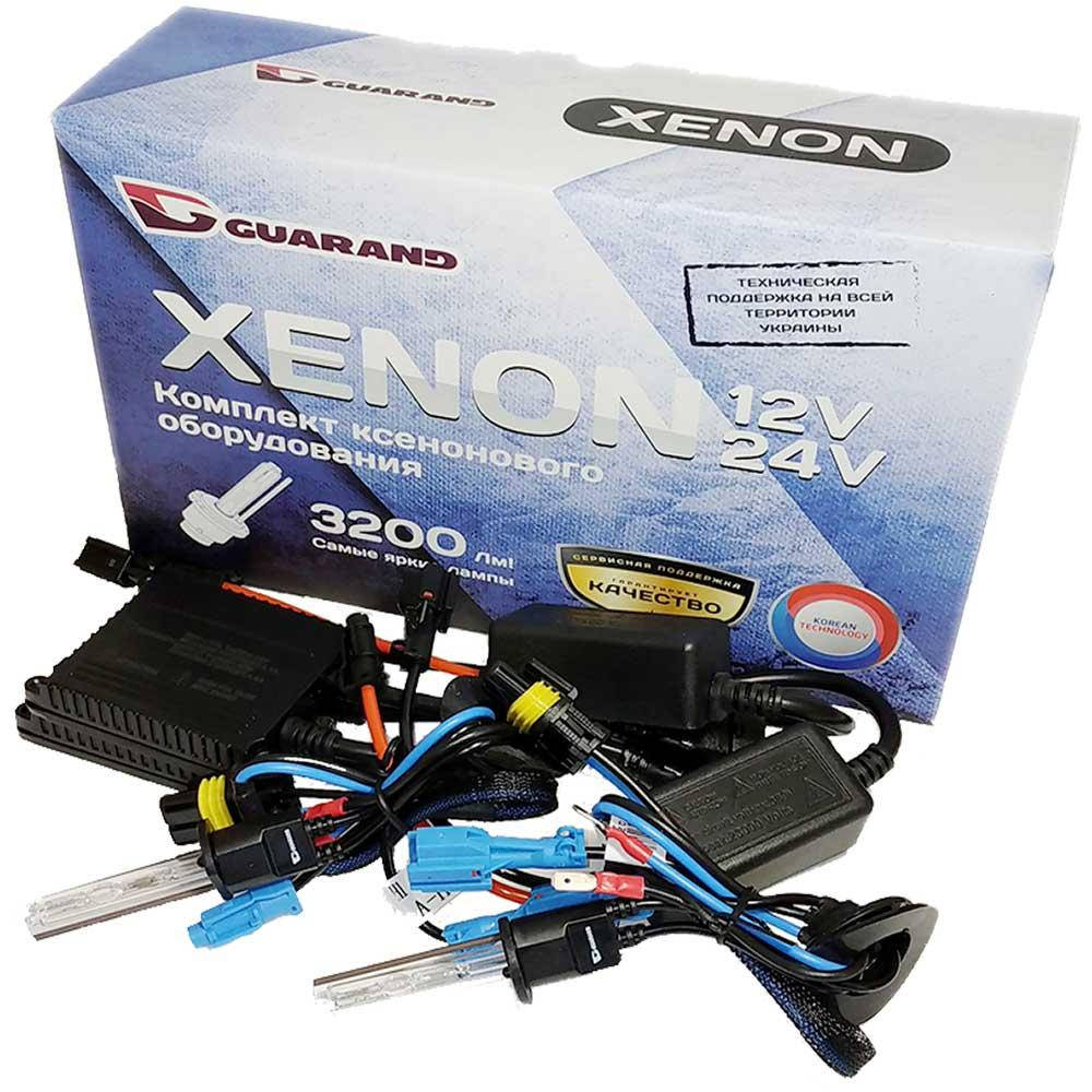 

Комплект ксенона Guarand Slim 35w 12v HIR2 (9012) 5000k