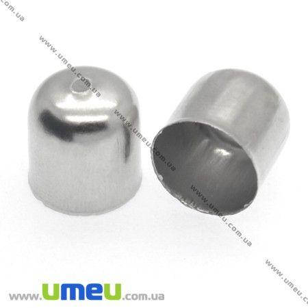 

Колпачок металлический, 11х10 мм, Темное серебро, 1 шт (OBN-008465)