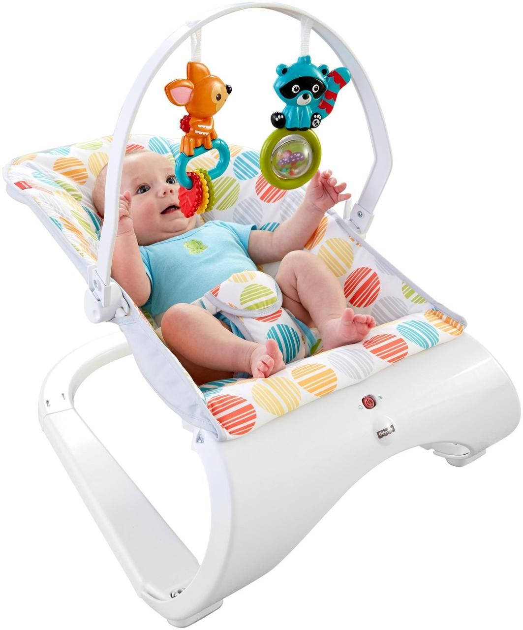 

Fisher-Price кресло качалка шезлонг шарики Comfort Curve Bouncer