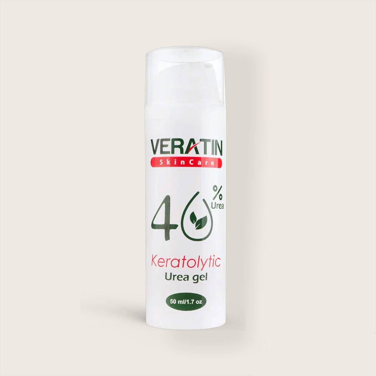 

Кератолитик с 40% мочевиной Veratin Keratolytic gel 50 мл