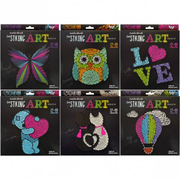 

Набір для творчості «STRING ART» укр.