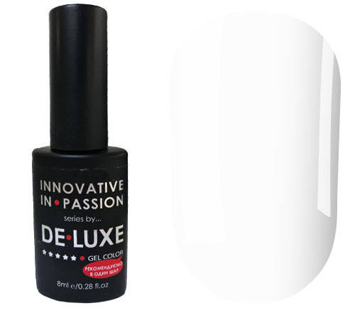

Гель-лак для ногтей De Luxe №050 Белый 8 мл (13473Gu)
