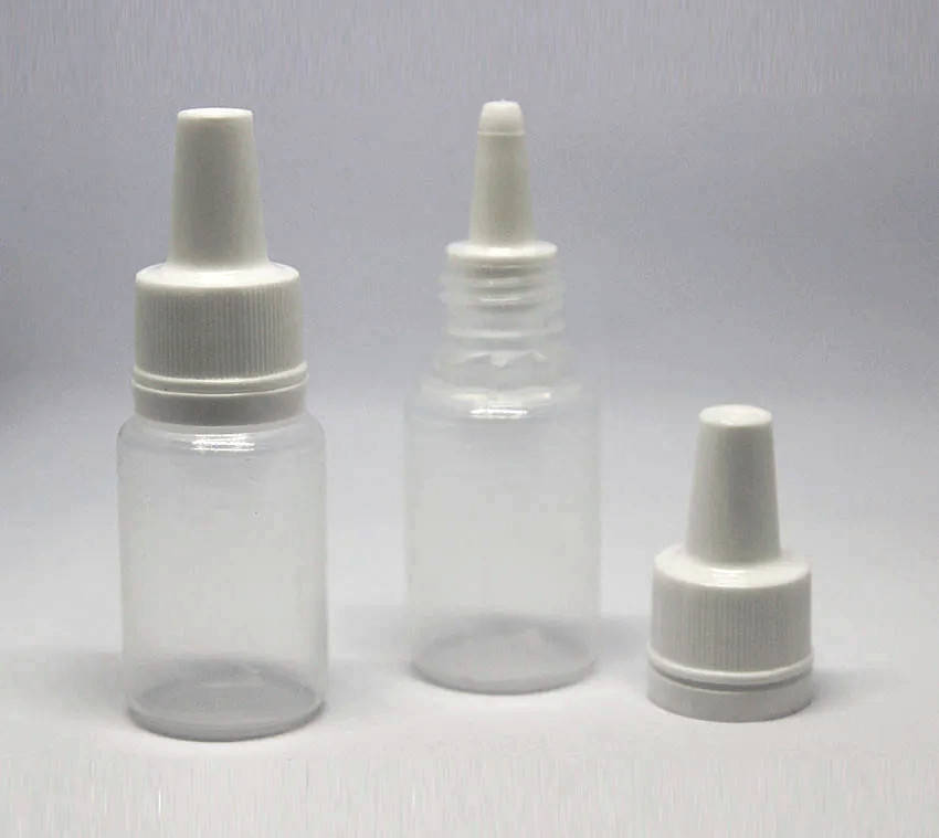 

Флакон пластиковый с дозатором-капельницей 10 мл пэт, Белый