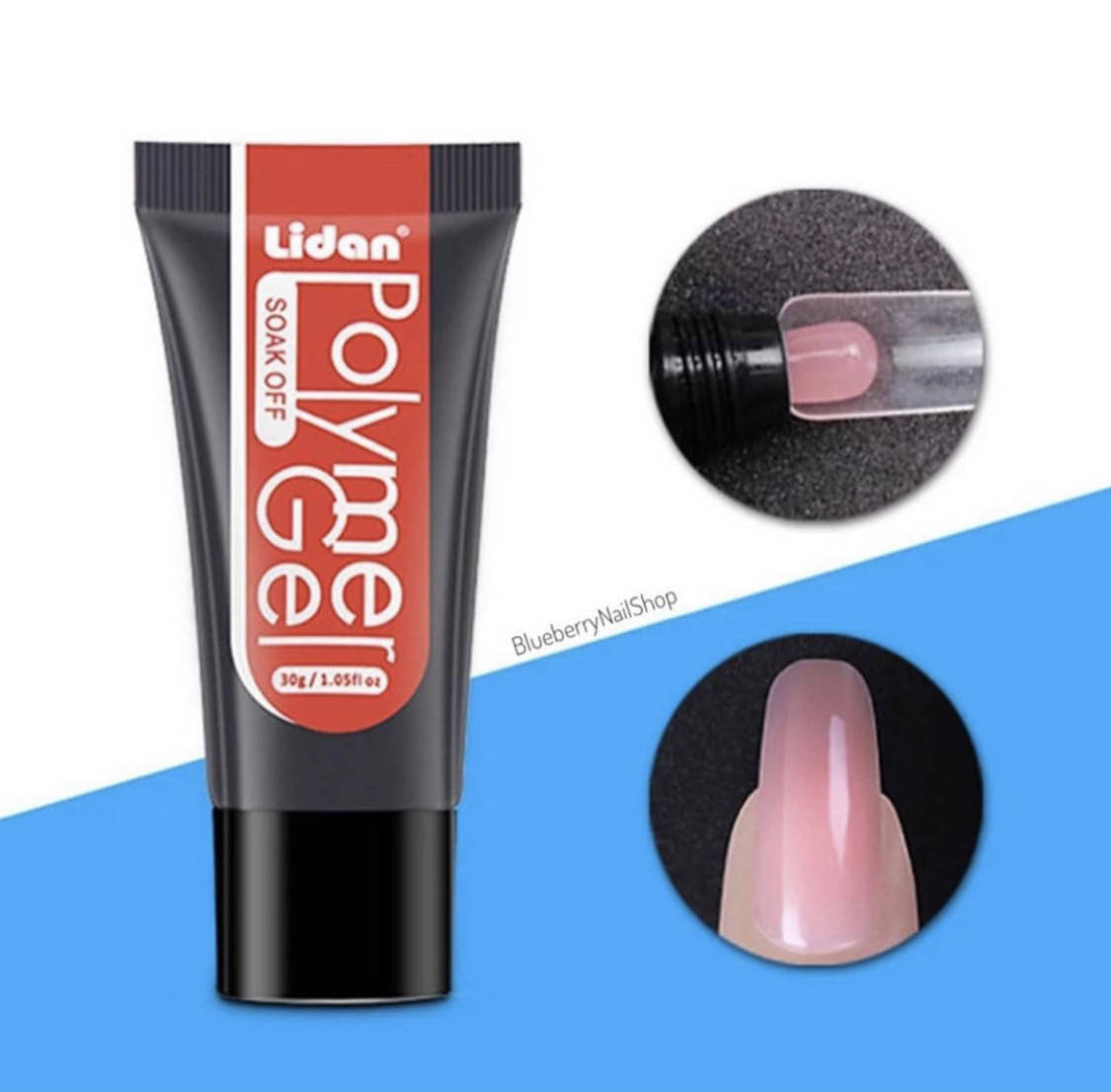 

Полигель Polymer gel розовый, 30мл
