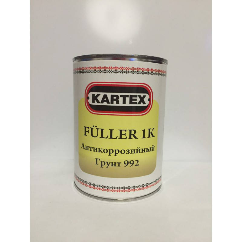 

Грунт антикоррозионный Kartex 992 1К серый, 0.9 кг