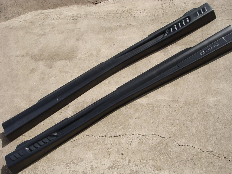 

Накладка порога Daewoo Lanos Ланос ТЮНИНГ (2шт) пластик (5230) Extrim ПИР 23719