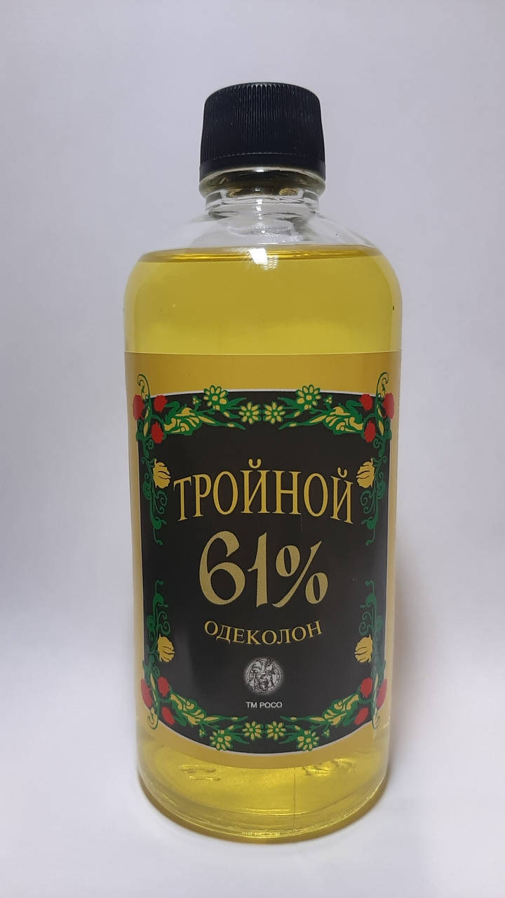 

Одеколон "Тройной 61%" 180 мл ТМ РОСО