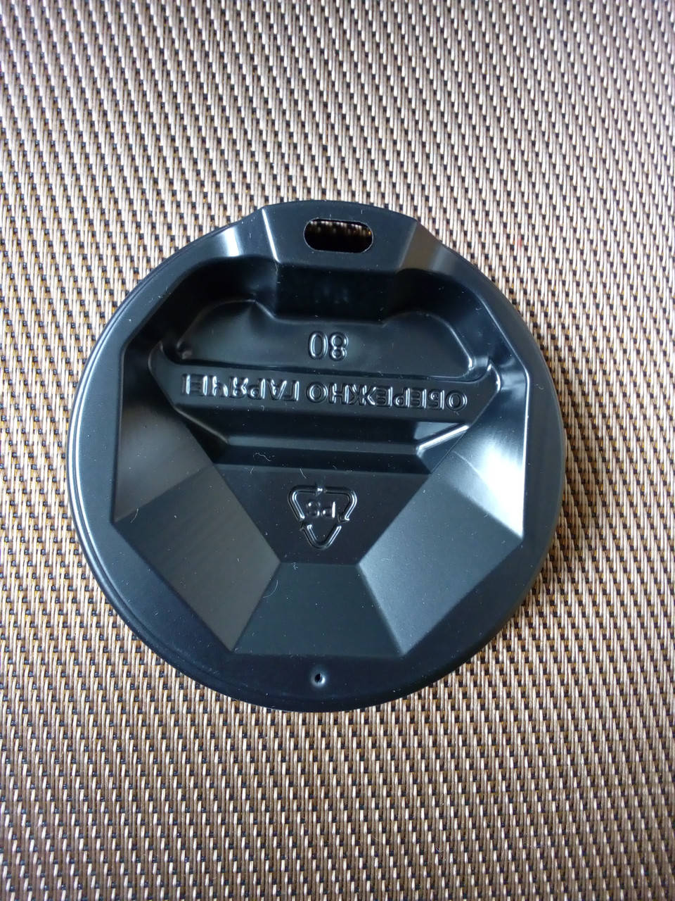 

Крышка к стакану ромб 80 черная L-XL/ Z 250-330 Ф275, Черный